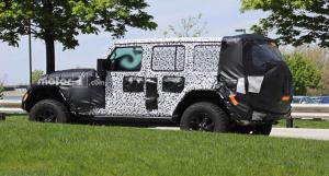 Шпионские снимки Jeep Wrangler