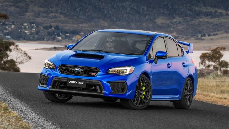 Обновлённые Subaru WRX и WRX STI добрались до Австралии