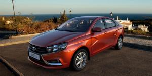 Европейские продажи Lada Vesta выросли в полтора раза