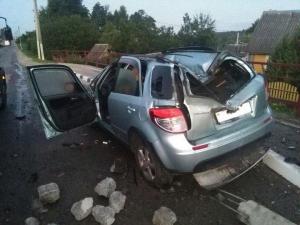 В Гродно девушка получила права и спустя неделю разбила машину