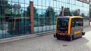 Continental CUbE: автономное городское такси будущего