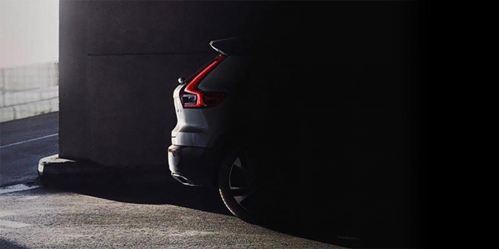 Опубликовано первое изображение кроссовера Volvo XC40