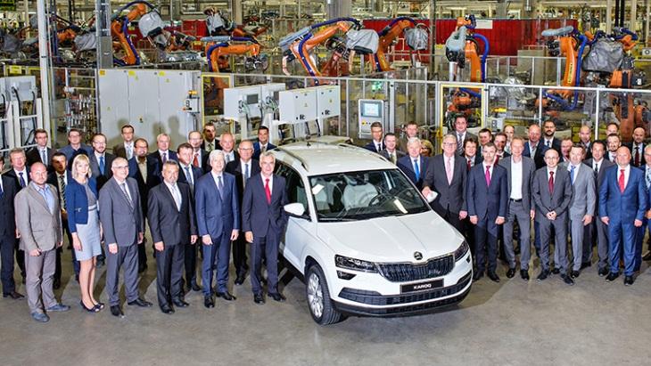 Skoda Karoq официально встал на конвейер