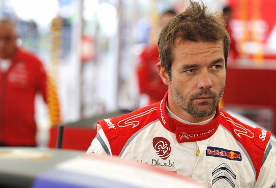 Себастьен Лёб протестирует автомобиль Citroen WRC