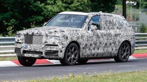Шпионские фото Rolls-Royce Cullinan 2018 года