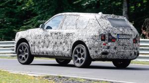Шпионские фото Rolls-Royce Cullinan 2018 года