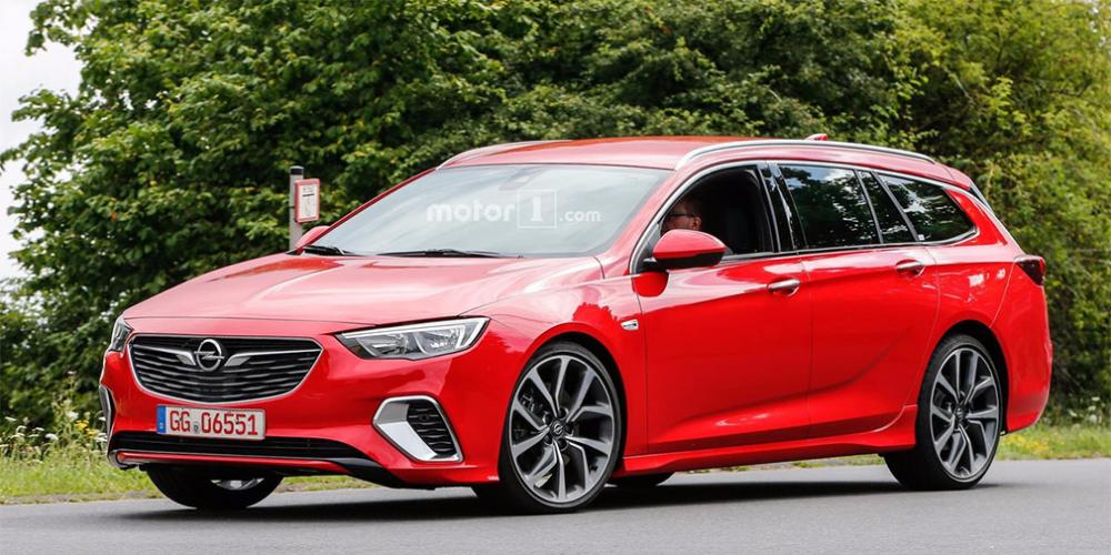 Универсал Opel Insignia GSi нового поколения рассекретили до премьеры