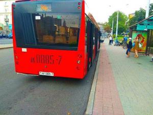 В Минске на остановке под автобус едва не попала четырехлетняя девочка