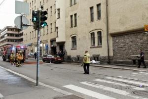 Автомобиль въехал в толпу в Хельсинки 