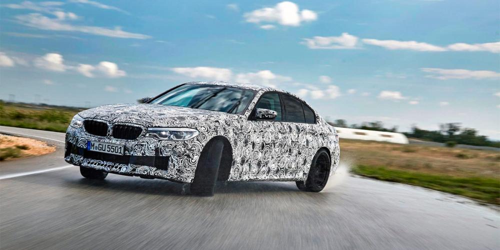 Названа дата начала производства BMW M5 нового поколения