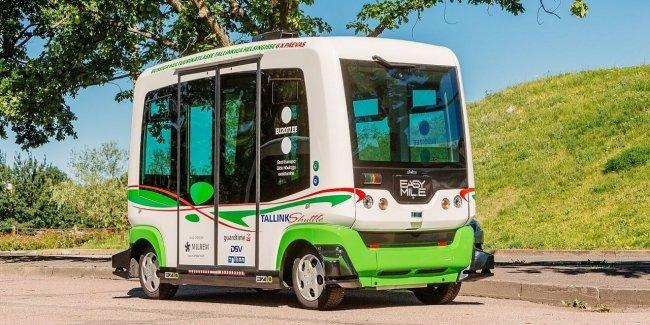 В Эстонии на маршрут вышли беспилотные автобусы
