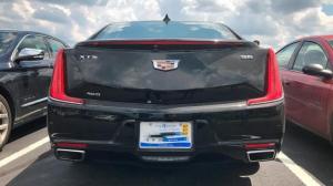 «Живые» фото обновлённого седана Cadillac XTS