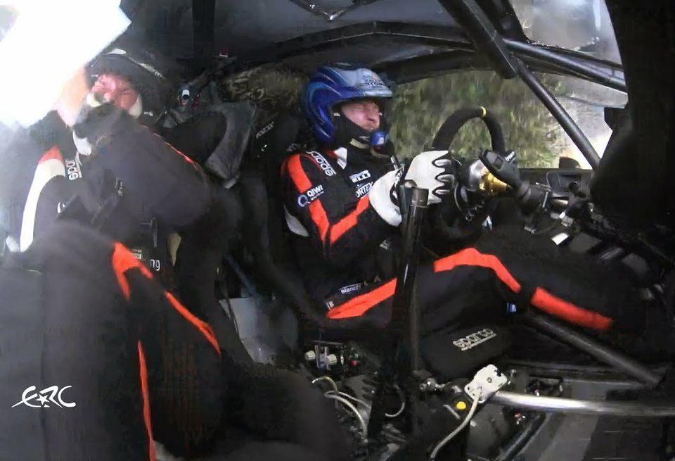 Видео: Авария Алексея Лукьянюка на Ралли Польша