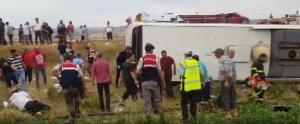 При ДТП с автобусом в Турции погибли пять человек