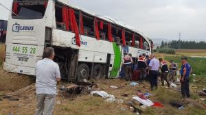 При ДТП с автобусом в Турции погибли пять человек