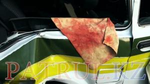 Массовое ДТП в Алматы: Окровавленные охранники вытащили женщин из заблокированной машины