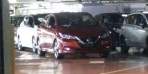 «Живые» фото электрокара Nissan Leaf нового поколения