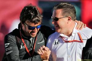 Зак Браун: В 2017-м Алонсо больше не поедет в IndyCar