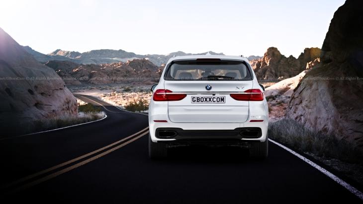 Флагманский внедорожник BMW X7: новые изображения