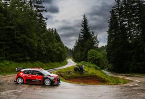 Себастьен Лёб на тестах Citroen C3 WRC