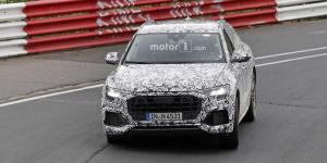 Кроссовер Audi Q8 заметили без камуфляжа