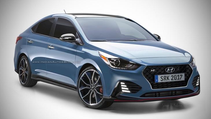 «Заряженный» седан Hyundai Solaris N: первые изображения