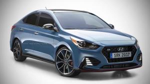 «Заряженный» седан Hyundai Solaris N: первые изображения