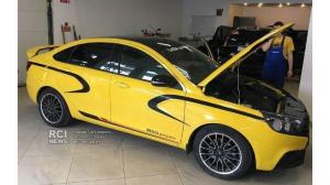 «Заряженная» LADA Vesta Sport дебютировала на новых фото