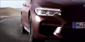 BMW M5 нового поколения показали на видео