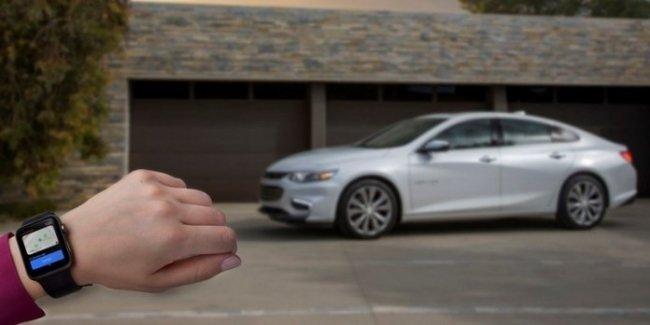 Chevrolet «подключили» к наручным часам