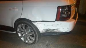 Honda под управлением девушки опрокинулась, задев Range Rover в Алматы