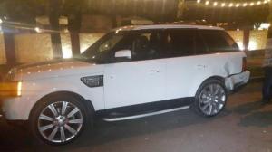 Honda под управлением девушки опрокинулась, задев Range Rover в Алматы
