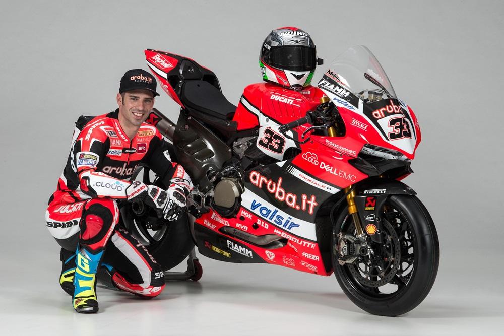 Марко Меландри продлил контракт с командой Aruba.it Racing Ducati