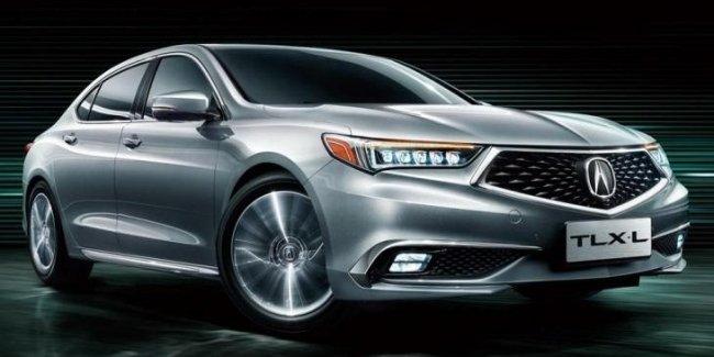 Удлинённый седан Acura TLX-L: первые официальные фото