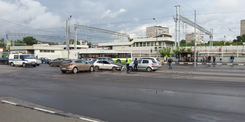 В Москве на треть сократилось количество ДТП без пострадавших