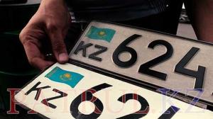 Автобус с поддельными номерами задержали в Алматы