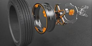Continental переосмыслил тормозную систему в колесе
