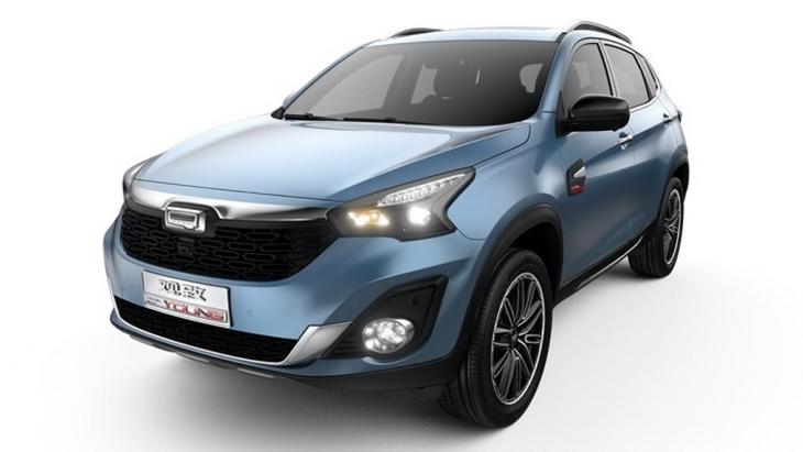 В сети рассекречен новый кроссовер Qoros Model Young