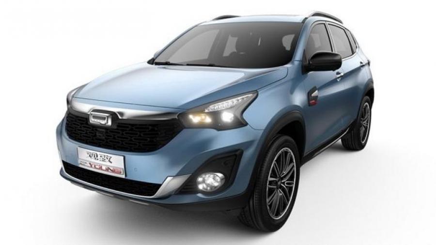 В сети рассекречен новый кроссовер Qoros Model Young