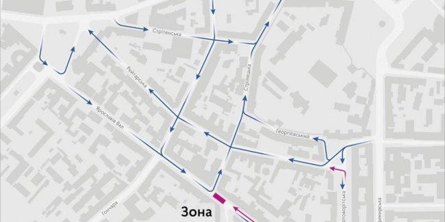 В центре Киева появится новая пешеходная зона