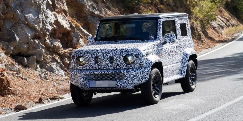 Suzuki начала испытания нового Jimny