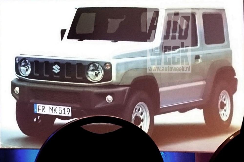Первые неофициальные фото нового Suzuki Jimny