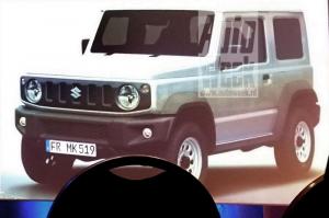 Первые неофициальные фото нового Suzuki Jimny
