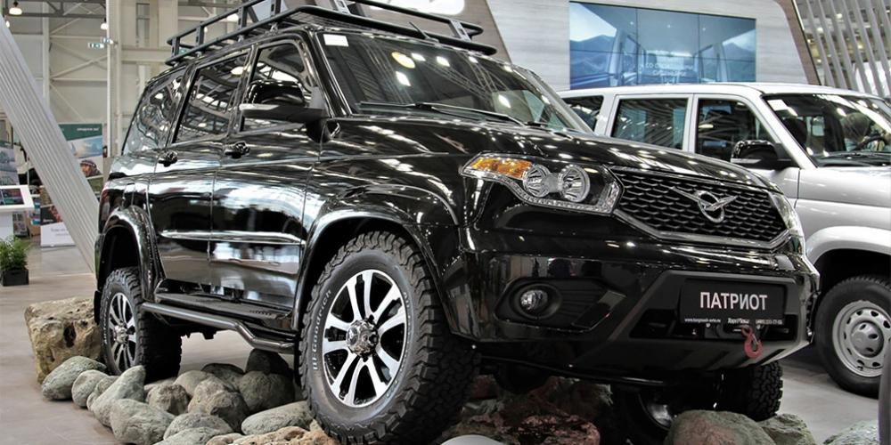 UAZ Patriot подготовили к тяжелому бездорожью