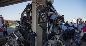 В Турции в результате ДТП с автобусом погибли пять человек