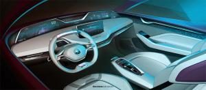 Skoda обновит электрический кроссовер ко Франкфурту