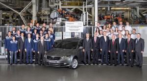 В Нижнем Новгороде выпущен 200 000-ый автомобиль – Skoda Octavia
