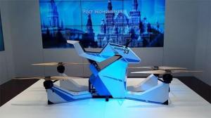 В России испытали свой летающий мотоцикл