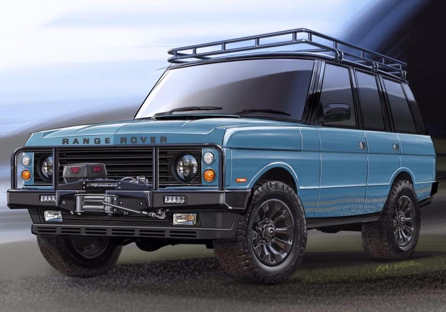 Американцы решили тюнинговать старые Range Rover