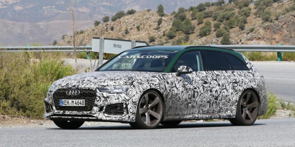 Audi вывела на финальные тесты спортивный универсал RS4